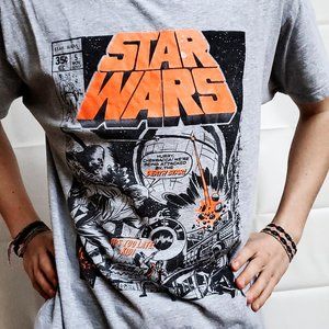 Star Wars comic retro style t-shirt unisex
